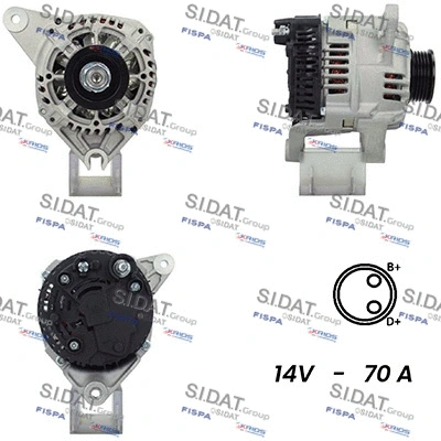 Alternator (A12VA0389A2)