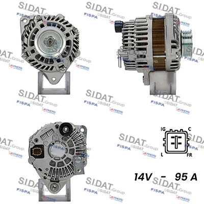 Alternator (A12MH0626A2)