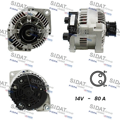 Alternator (A12VA0029A2)