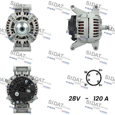 Alternator (A24BH0126A2)