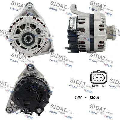 Alternator (A12VA0645)