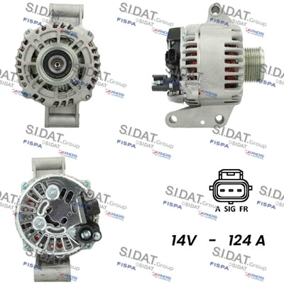 Alternator (A12VS0338)