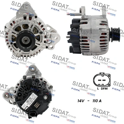 Alternator (A12VA0400)