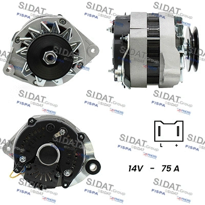 Alternator (A12VA1004A2)