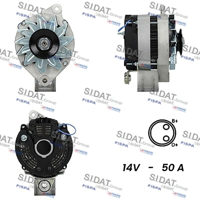 Alternator (A12VA0519A2)