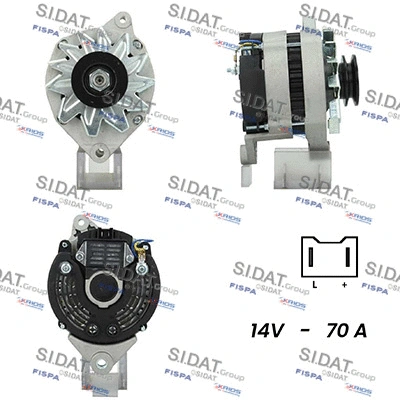 Alternator (A12VA0571A2)