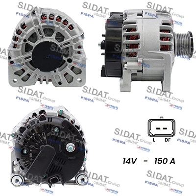 Alternator (A12VA0008A2)