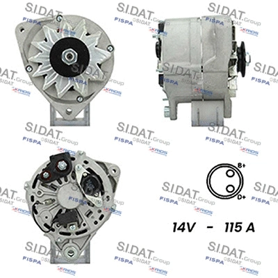 Alternator (A12BH0732A2)