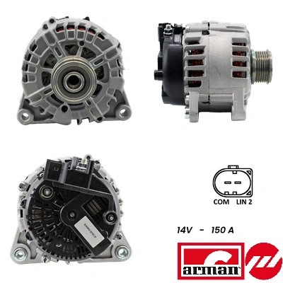 Alternator (A12VA1040AS)