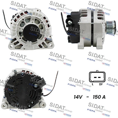 Alternator (A12VA0249A2)