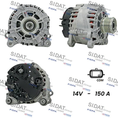 Alternator (A12VA0704)