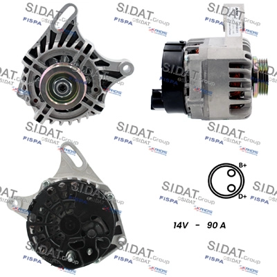 Alternator (A12MA1141)
