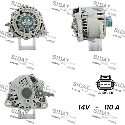 Alternator (A12VS0466A2)