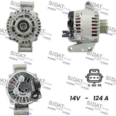 Alternator (A12VS0338A2)