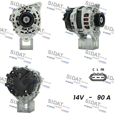 Alternator (A12VA0819A2)
