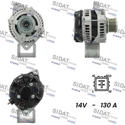 Alternator (A12DE0491A2)