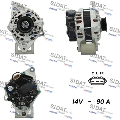 Alternator (A12VA0670A2)