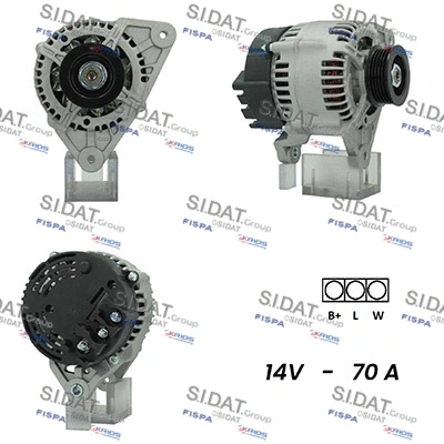 Alternator (A12MA1036A2)
