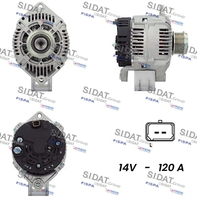 Alternator (A12VA1023A2)
