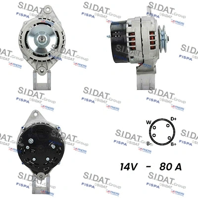 Alternator (A12ML0326A2)