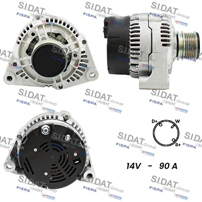 Alternator (A12BH0552A2)