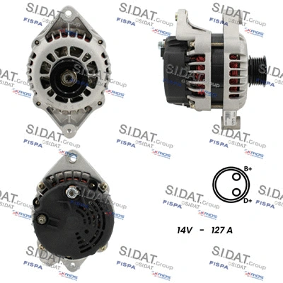 Alternator (A12DR1148A2)