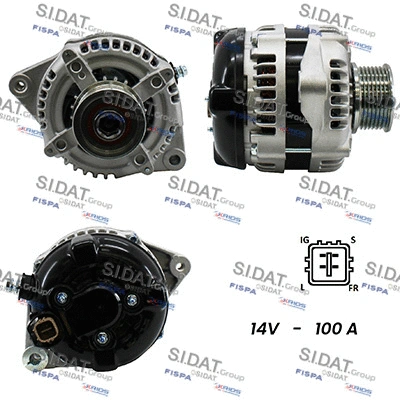 Alternator (A12DE0120A2)