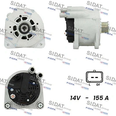 Alternator (A12VA1006A2)
