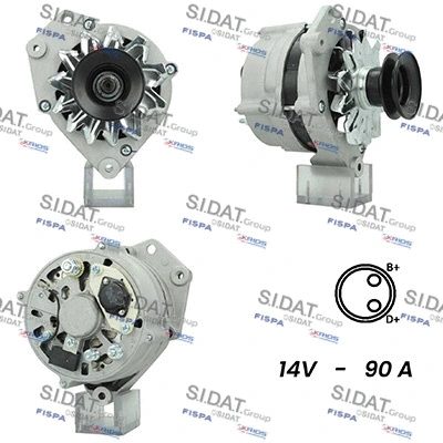 Alternator (A12BH0828A2)
