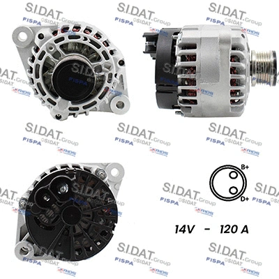 Alternator (A12DE0016A2)