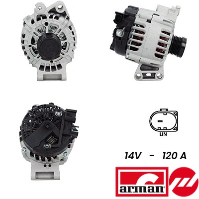 Alternator (A12VA1053AS)
