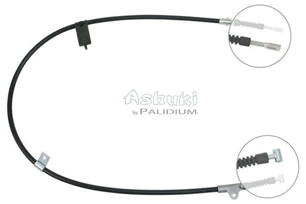 Cable Pull, parking brake (ASH3-1314)