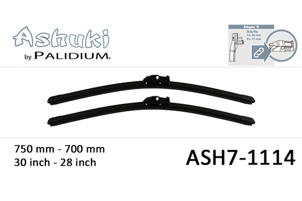 Wiper Blade (ASH7-1114)
