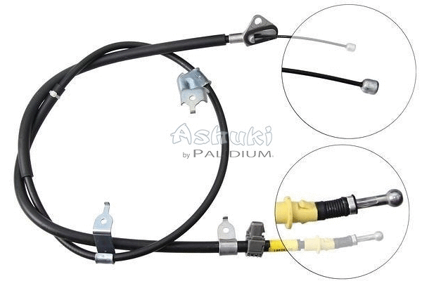 Cable Pull, parking brake (ASH3-1384)