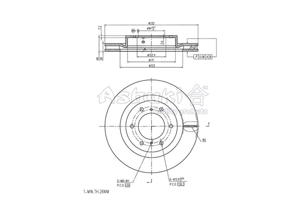 Brake Disc (C652-35)