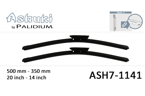 Wiper Blade (ASH7-1141)