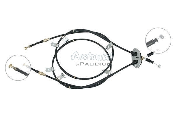 Cable Pull, parking brake (ASH3-1725)
