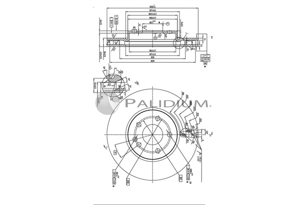 Brake Disc (P330-267)