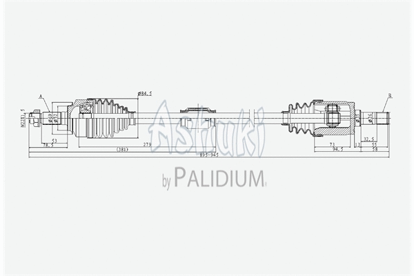 Drive Shaft (H068-06)