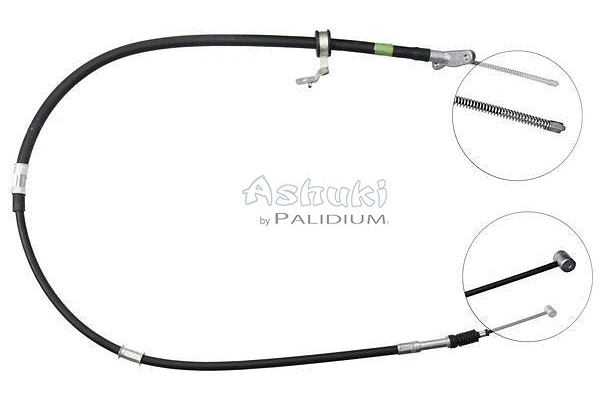 Cable Pull, parking brake (ASH3-1696)