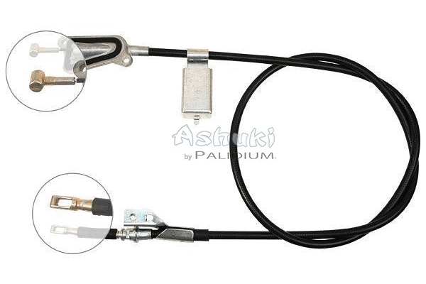 Cable Pull, parking brake (ASH3-1784)