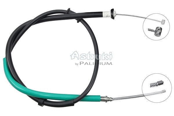 Cable Pull, parking brake (ASH3-1156)