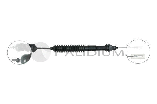 Cable Pull, clutch control (PAL3-1744)