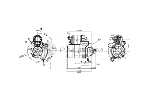 Starter (PAL17-1012)