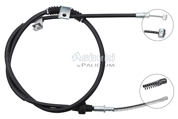 Cable Pull, parking brake (ASH3-1085)