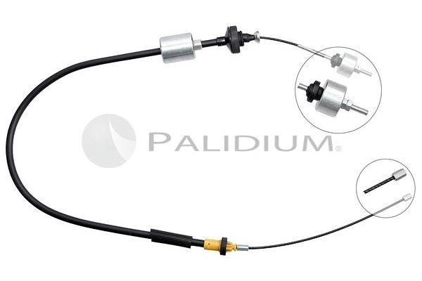 Cable Pull, clutch control (PAL3-1825)
