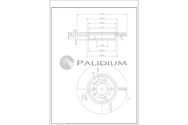 Brake Disc (P330-259)
