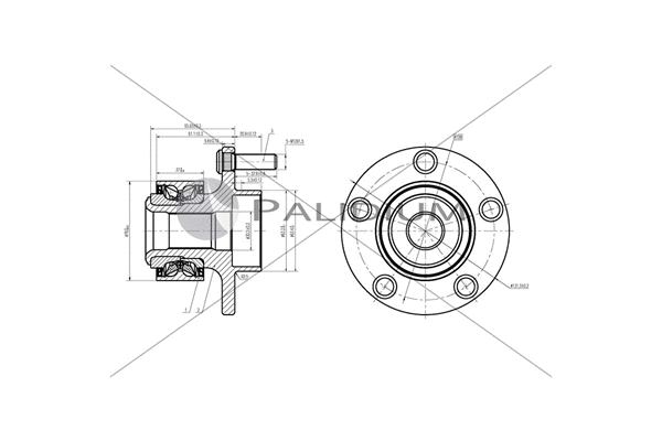 Wheel Bearing Kit (PAL6-2017)