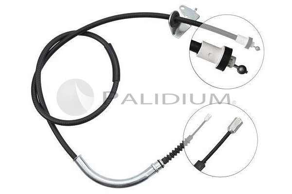 Cable Pull, parking brake (PAL3-1403)