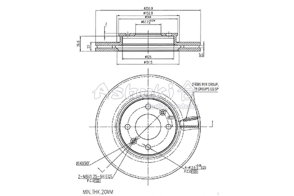 Brake Disc (I032-21)